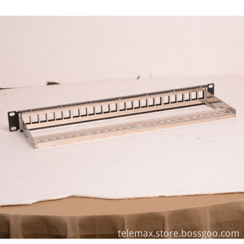 Blank Patch Panel with Plastic Powder CladdingNew